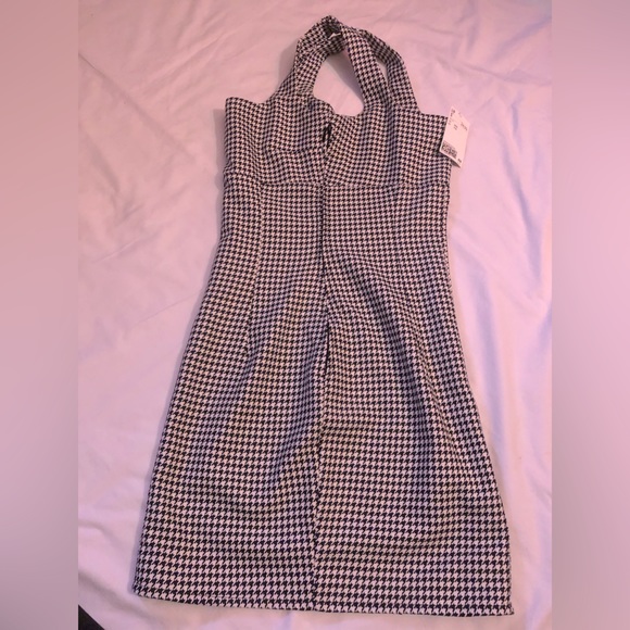 New w/ Tags Black and White Patterned H&M Dress by DIVIDED Size XXS - Picture 4 of 4